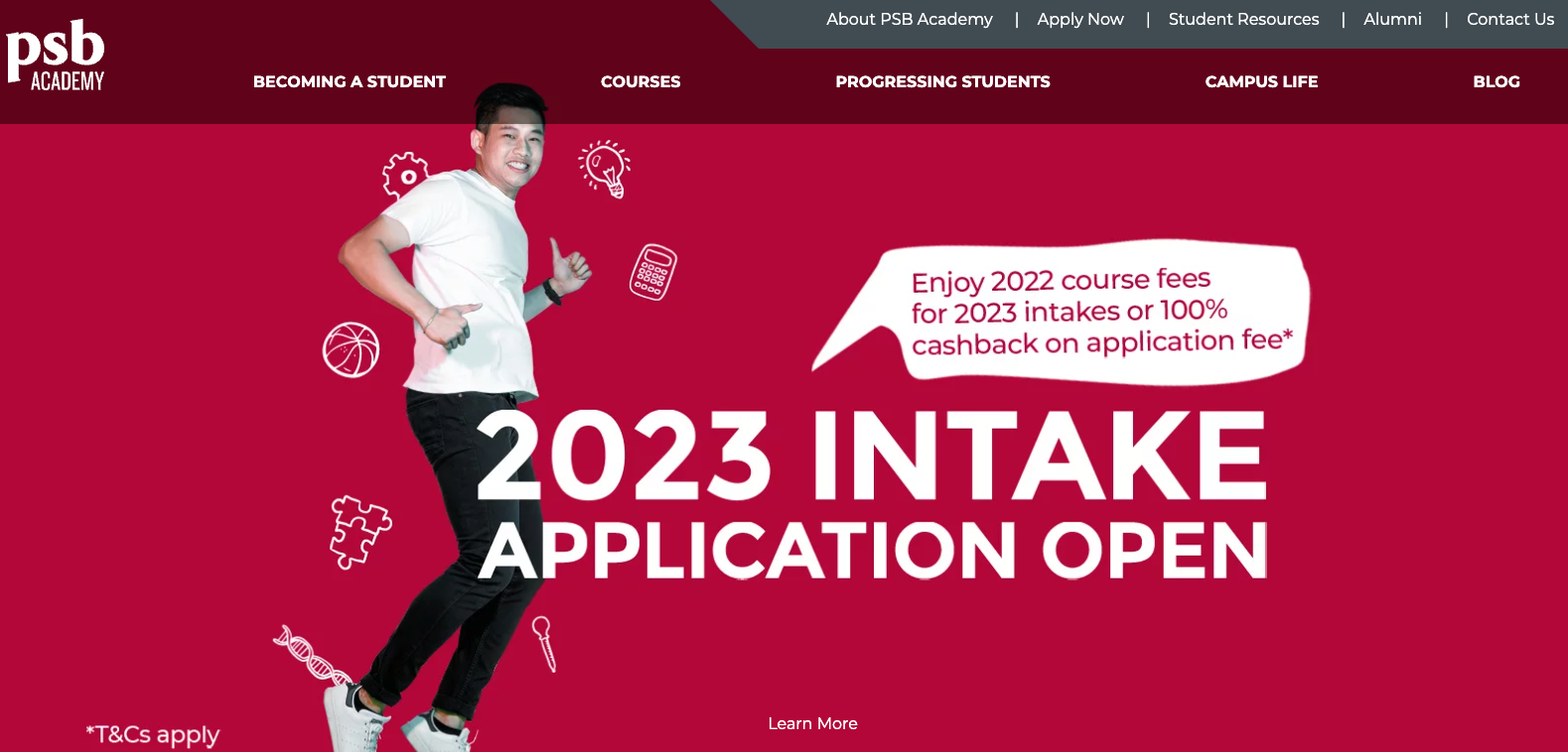 2023年新加坡PSB学院录取标准