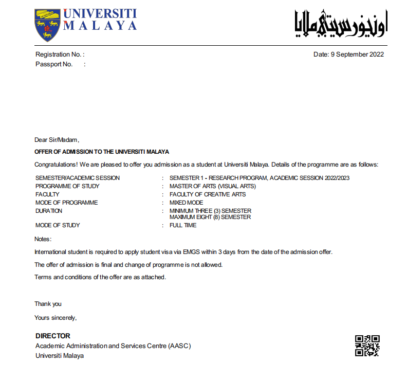 【QS144位 =南京大学】马来西亚国民大学offer案例分享|| 计算机科学软件技术专业理学硕士